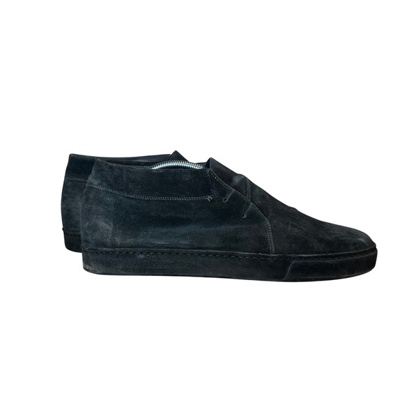 Vince Men Black Suede Chukka Boots Mid Top Casual Shoes US 10 EU 43